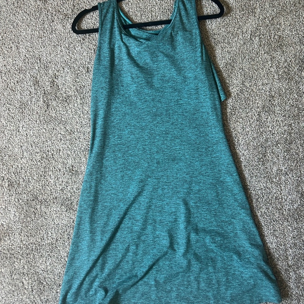 Patagonia Teal Heathered dress - Picture 2 of 7